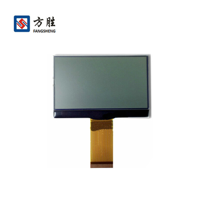 12864 exhibición transparente del gráfico STN LCD, módulo del LCD del DIENTE 128x64 para el instrumento