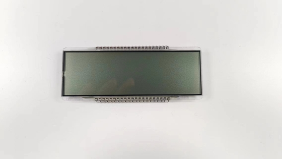 Fabricante chino TN 7 Segmento de pantalla LCD Modulo transmisor monocromático Caracter transparente para termostato