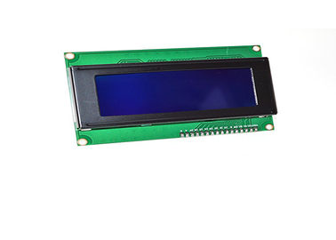Color del azul del segmento 16 x 4 del módulo STN 1604 de la exhibición del LCD de la matriz de punto del carácter
