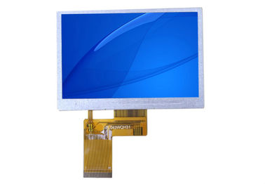 4,3 pulgadas 480 * 272 pedazo resistente del panel 24 de la pantalla táctil de TFT LCD para industrial