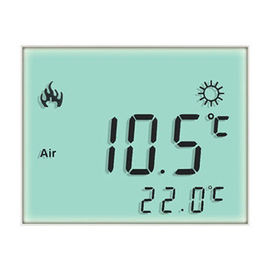 Temporeros de encargo -30-+80℃ del almacenamiento de la exhibición del LCD del dígito del termómetro STN del sitio