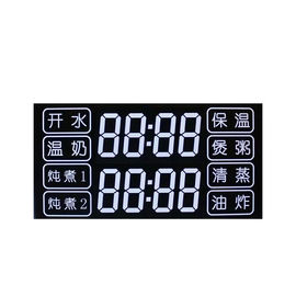 Pantalla LCD de encargo del segmento del rectángulo de la exhibición/HTN VA STN TN del LCD de la cocina eléctrica