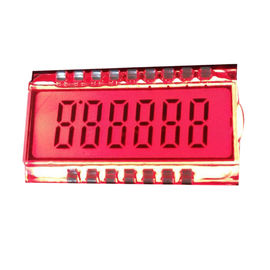 Exhibición positiva del LCD del segmento del indicador digital/HTN Transflective del PIN de metal LCD
