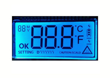 Panel LCD reflexivo del TN HTN STN FTSN de la aduana/módulo numérico monocromático de la exhibición del LCD