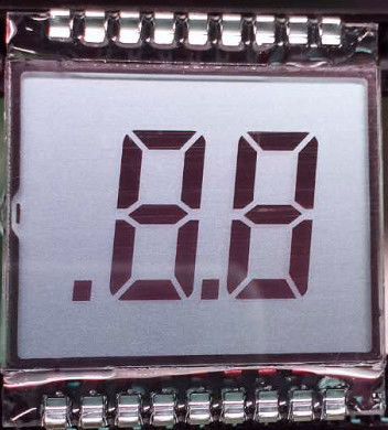 Exhibición de segmento del Pin de metal TN LCD para el equipo electrónico