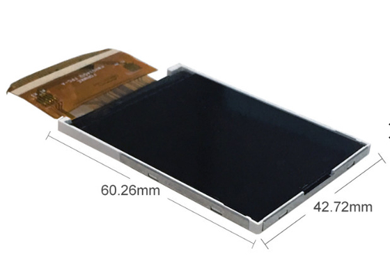 2,4 brillo del módulo 180Cd/M2 de la exhibición de TFT LCD del cristal líquido de la pulgada