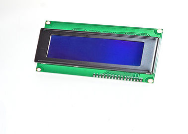 Color del azul del segmento 16 x 4 del módulo STN 1604 de la exhibición del LCD de la matriz de punto del carácter