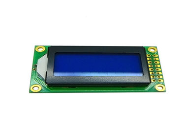 Pequeña exhibición de segmento del LCD de la matriz de punto, módulo de 0802 pantallas LCD de la MAZORCA del carácter mini
