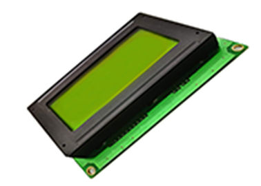 Exhibición alfanumérica del LCD de los caracteres, módulo 1604 del LCD del verde amarillo de 5 voltios
