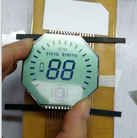 Diseño especial 3.0V de la exhibición del LCD de la aduana de la forma del octágono para la herramienta industrial