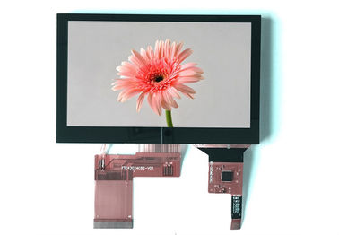 Interfaz capacitivo del Rgb Spi de la pantalla táctil de TFT LCD del alto brillo de la exhibición del Lcd de 4,3 pulgadas para el equipo industrial