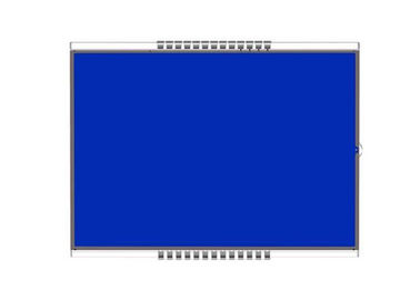 7 exhibición azul negativa modificada para requisitos particulares de la exhibición HTN Lcd Backgound del LCD del segmento para el deporte Equiment