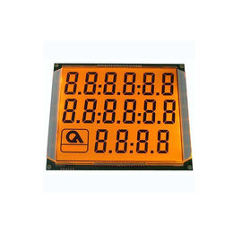 6 exhibición del dispensador HTN LCD del combustible del Pin del dígito 70 con el contraluz anaranjado