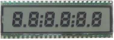 Módulo numérico de encargo de la exhibición monocromática del LCD del color de la exhibición blanca del TN LCD