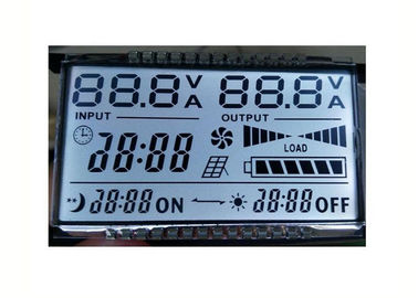 Exhibición del TN LCD del dígito, módulo ultrabajo ISO9001 de la exhibición del LCD del poder