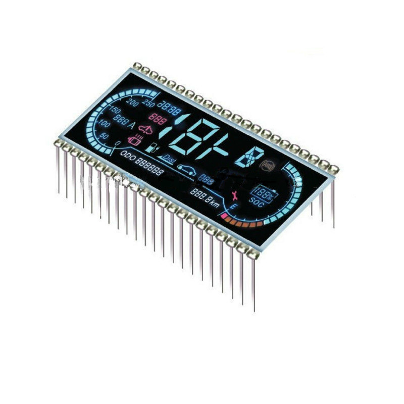 pantalla de visualización de 4.5V Lcd, Pin o exhibición de carácter del Lcd del conector de la cebra