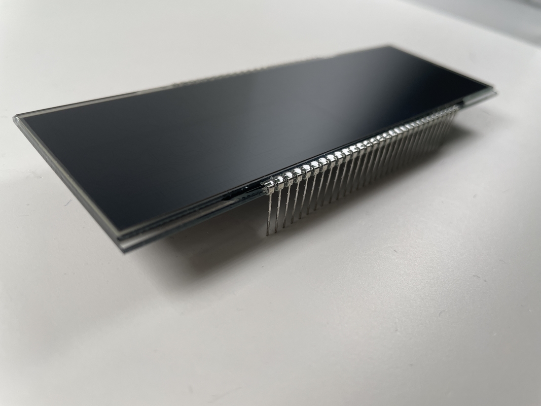 Display LCD de alta contraste con transmisión negativa de 7 segmentos PIN Conectar médico portátil