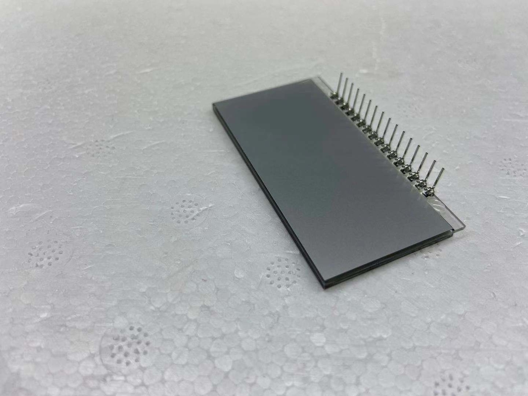 Tn 7 Segmento de pantalla LCD 12 O Reloj positivo Modulo LCD transmisor monocromático Transparente Caracter para reloj