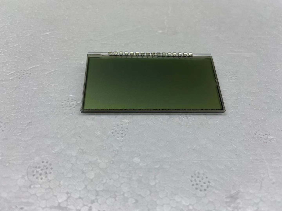 Tn 7 Segmento de pantalla LCD 12 O Reloj positivo Modulo LCD transmisor monocromático Transparente Caracter para reloj