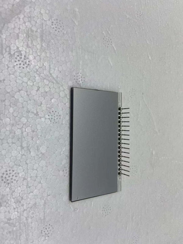 Tn 7 Segmento de pantalla LCD 12 O Reloj positivo Modulo LCD transmisor monocromático Transparente Caracter para reloj