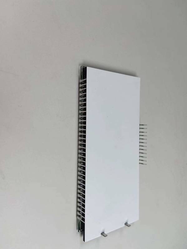 Display LCD de 6 O Reloj Transmisor de dígito gráfico LCD de vidrio para casa inteligente