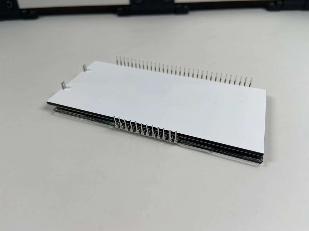 Display LCD de 6 O Reloj Transmisor de dígito gráfico LCD de vidrio para casa inteligente