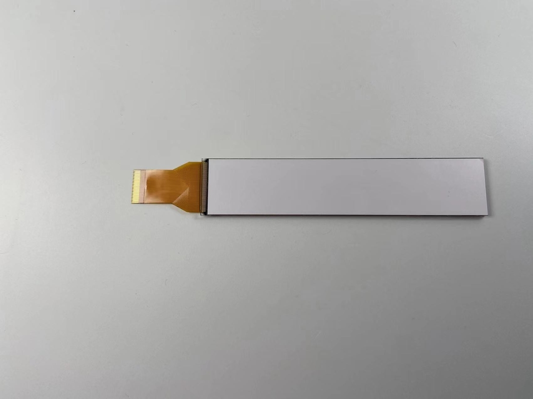 Pantalla LCD HTN de matriz positiva monocromática de 7 segmentos con pantalla LCD gráfica transmisora para audio
