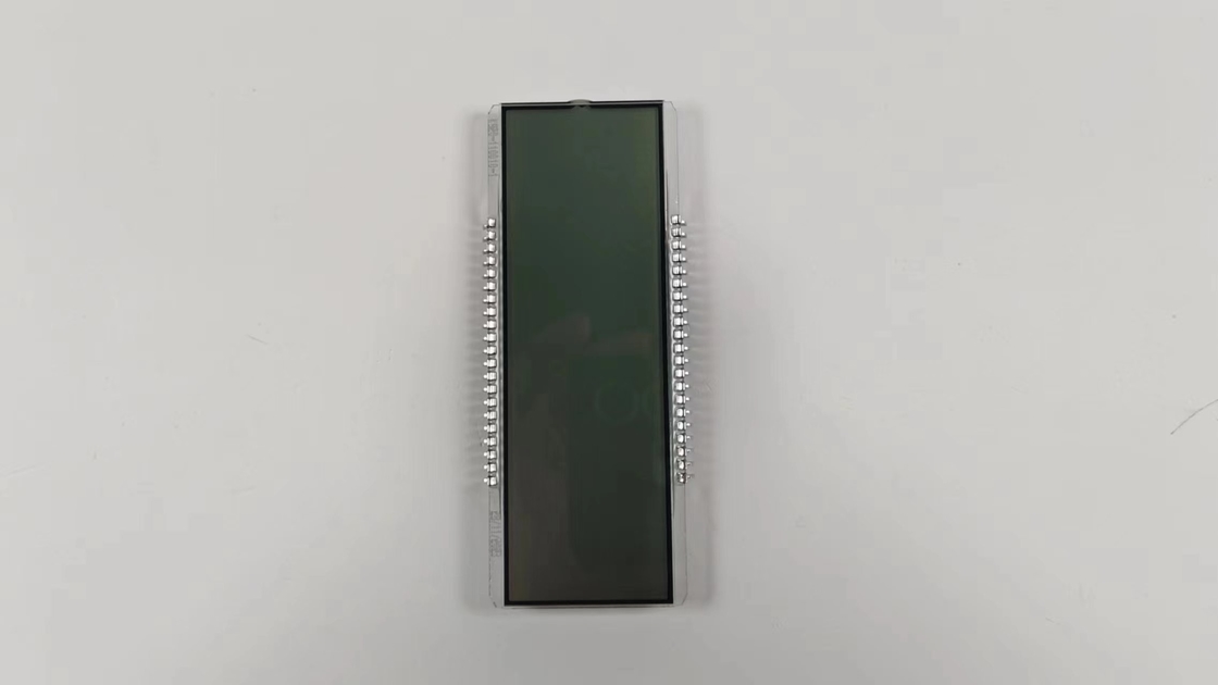 Fabricante chino TN 7 Segmento de pantalla LCD Modulo transmisor monocromático Caracter transparente para termostato