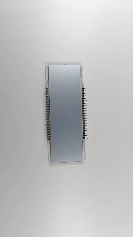 Fabricante chino TN 7 Segmento de pantalla LCD Modulo transmisor monocromático Caracter transparente para termostato