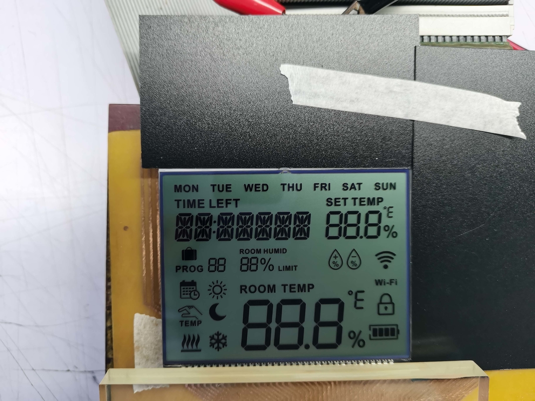 Fábrica china de dígito positivo FSTN pantalla LCD personalizada pantalla transmisora TN módulo de LCD para la instrumentación