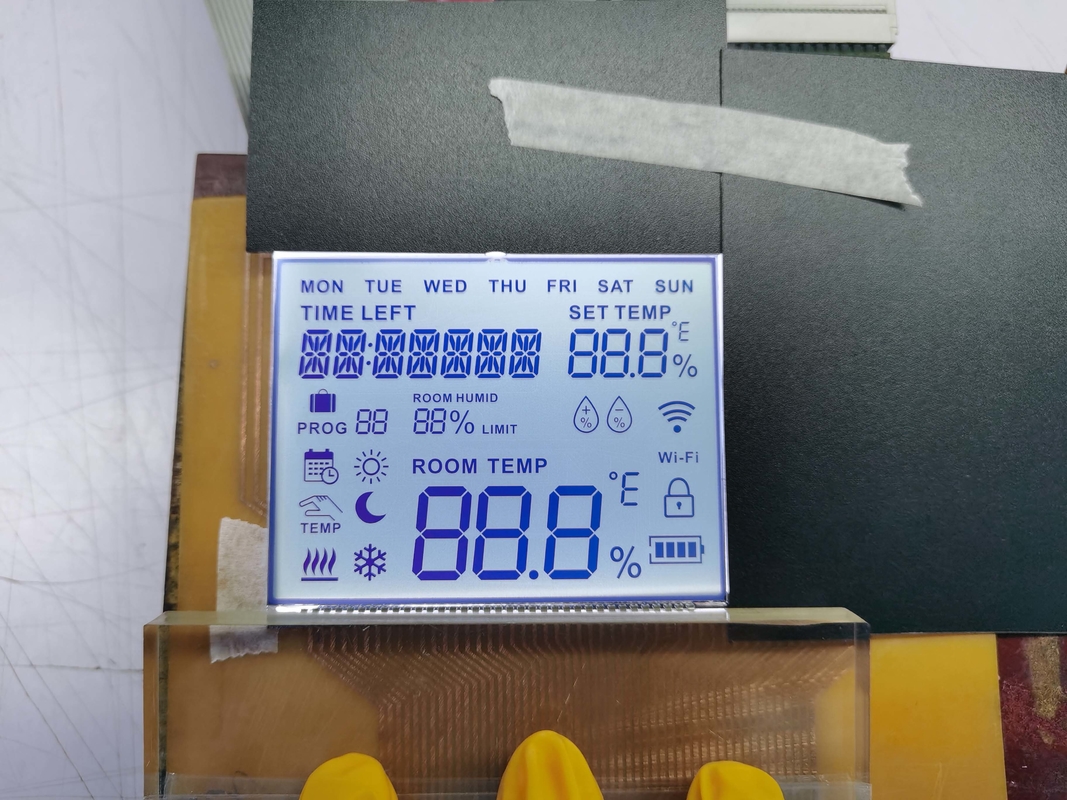 Fábrica china de dígito positivo FSTN pantalla LCD personalizada pantalla transmisora TN módulo de LCD para la instrumentación