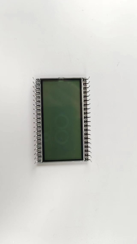 Fabrica más vendida pantalla LCD personalizada de matriz HTN monocromática de 7 segmentos pantalla LCD gráfica para dispensador de aceite