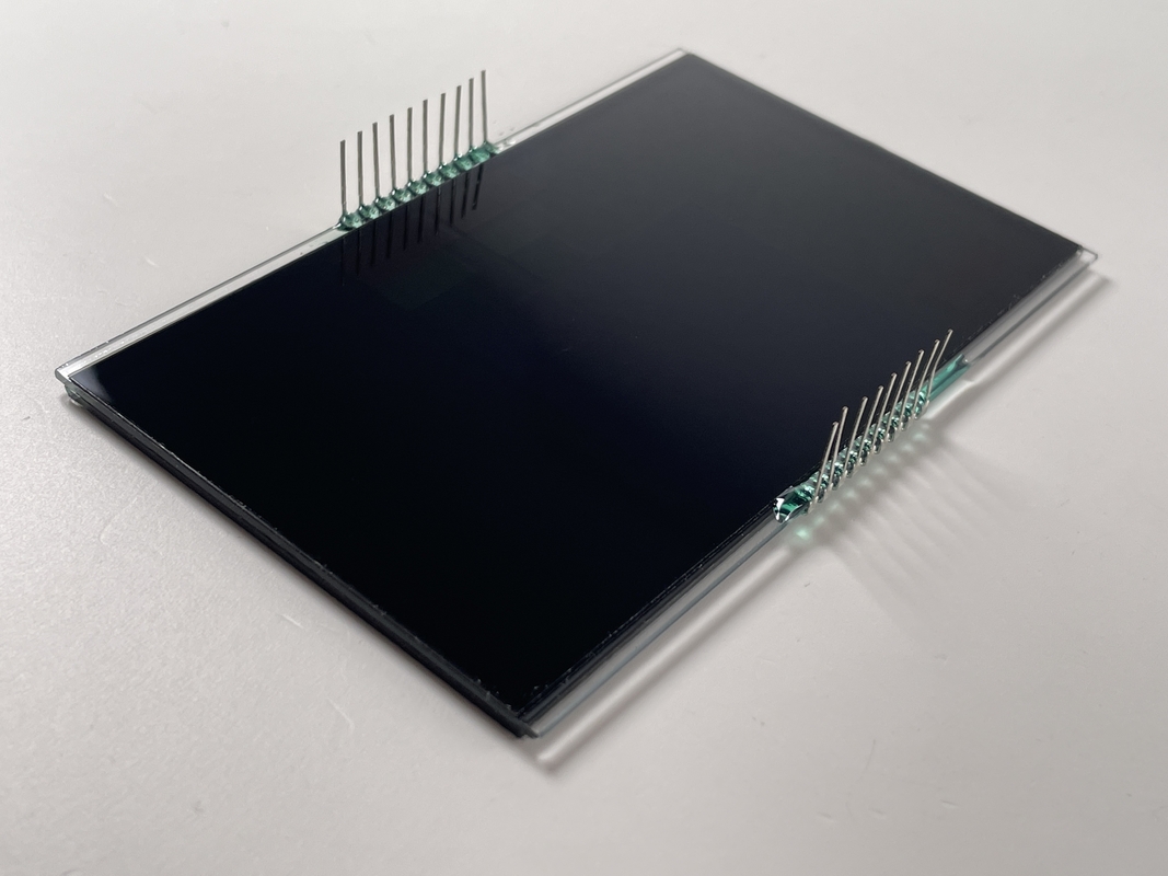 Precio al por mayor VA Segmento de pantalla LCD Control de PIN Color Pantalla de luz de fondo Blanco Para masajista