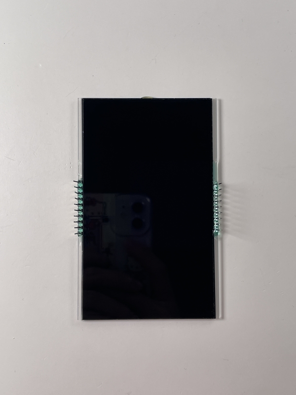 Precio al por mayor VA Segmento de pantalla LCD Control de PIN Color Pantalla de luz de fondo Blanco Para masajista