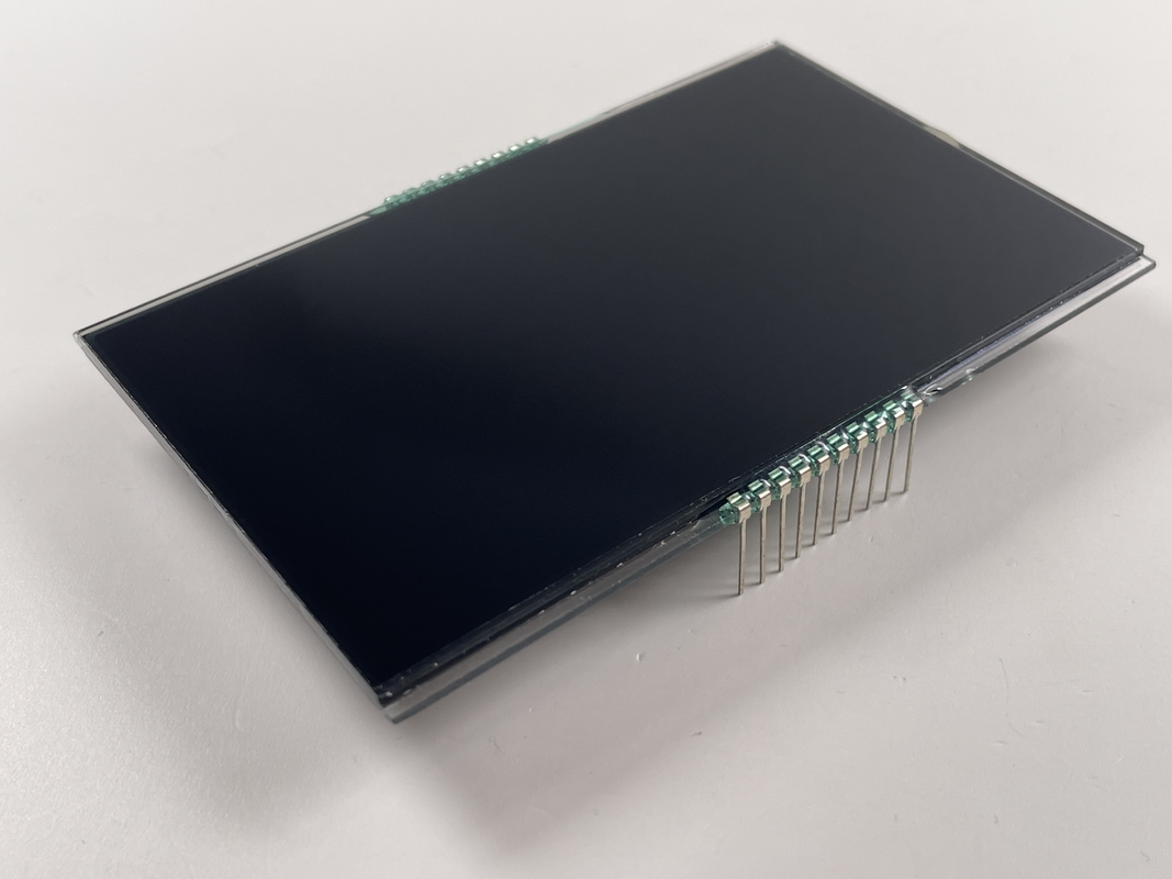 Precio al por mayor VA Segmento de pantalla LCD Control de PIN Color Pantalla de luz de fondo Blanco Para masajista