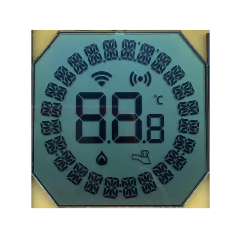 4.2 V pantalla LCD transmisora HTN aplicación de pantalla LCD para el control de temperatura