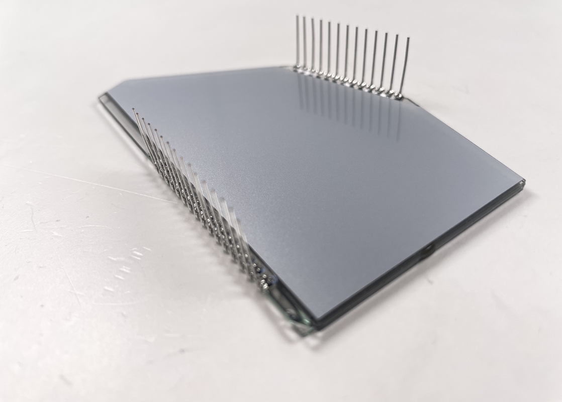 5.0 V Pantalla de instrumentos de velocidad personalizable con pantalla de segmento de código de pantalla LCD HTN prositiva