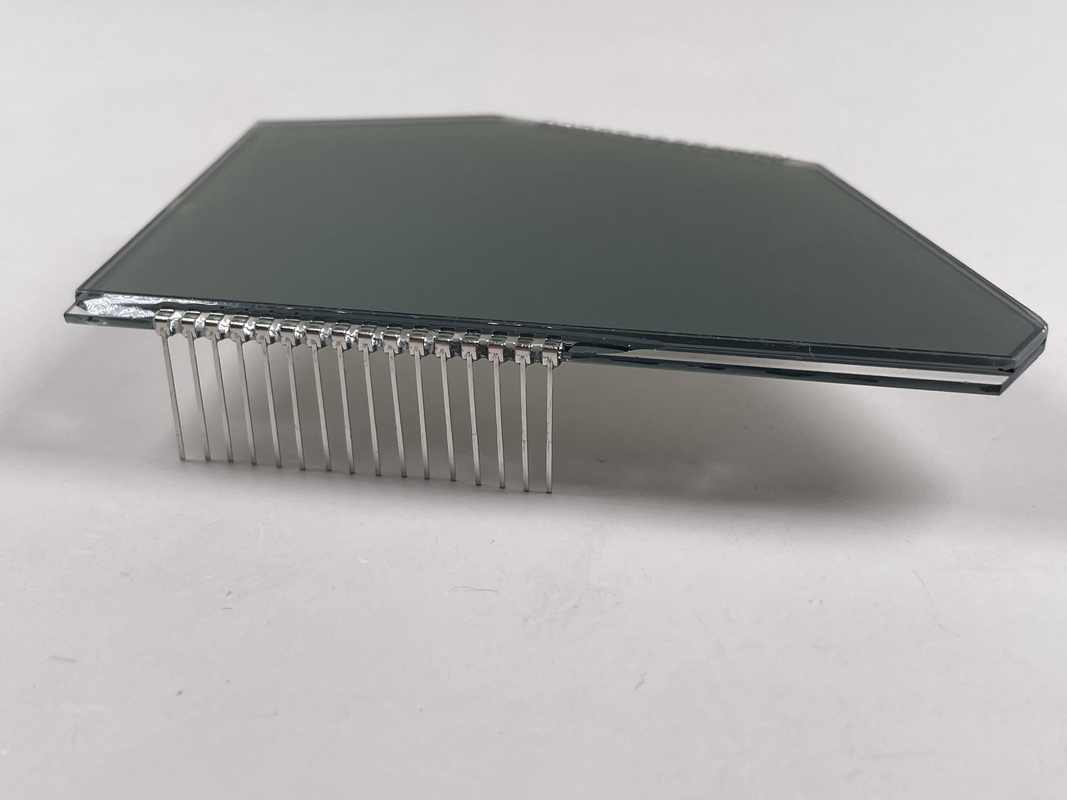 5.0 V Pantalla de instrumentos de velocidad personalizable con pantalla de segmento de código de pantalla LCD HTN prositiva