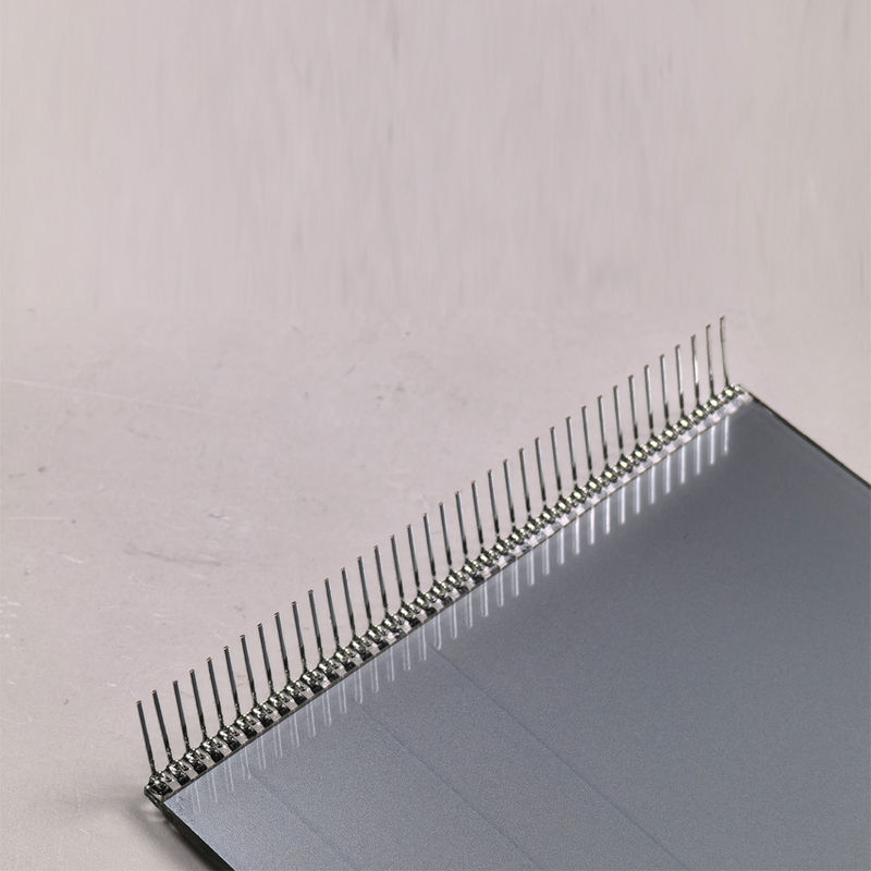 Fabrica tamaño personalizado TN 7 segmento pantalla LCD monocromo módulo transmisor transparente para el termostato