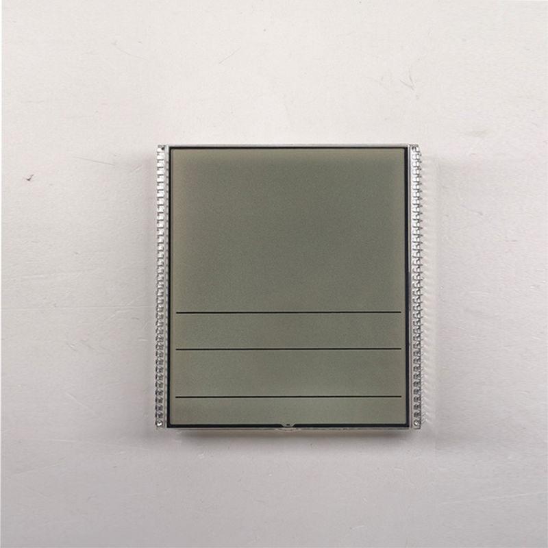 Fabrica tamaño personalizado TN 7 segmento pantalla LCD monocromo módulo transmisor transparente para el termostato