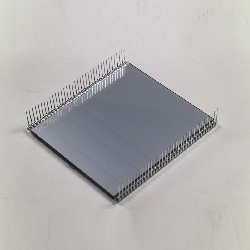 Fabrica tamaño personalizado TN 7 segmento pantalla LCD monocromo módulo transmisor transparente para el termostato