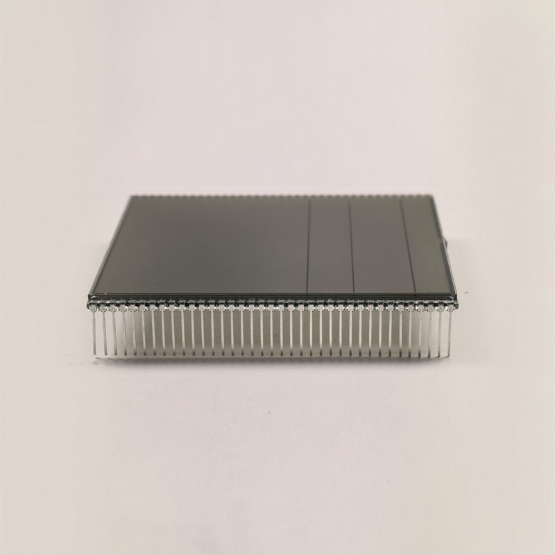 Fabrica tamaño personalizado TN 7 segmento pantalla LCD monocromo módulo transmisor transparente para el termostato