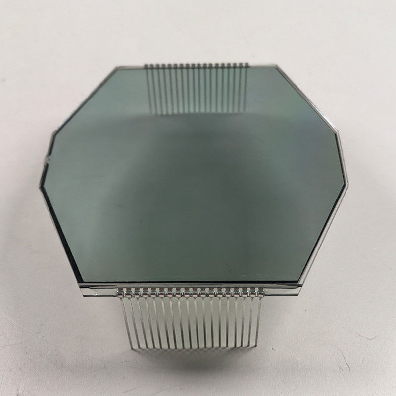 Fábrica de ventas calientes HTN Pantalla LCD de ocho formas monocromática de 7 segmentos Pantalla LCD gráfica para instrumentos de motocicletas