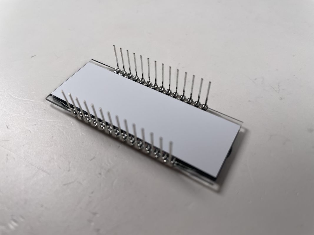 Factory Custom 8 dígitos TN pantalla LCD positivo siete segmentos de conexión PIN para el medidor de gas electrónico