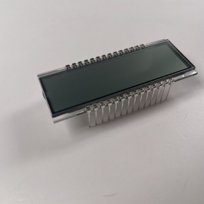Factory Custom 8 dígitos TN pantalla LCD positivo siete segmentos de conexión PIN para el medidor de gas electrónico