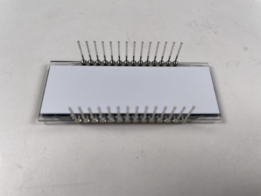 Factory Custom 8 dígitos TN pantalla LCD positivo siete segmentos de conexión PIN para el medidor de gas electrónico
