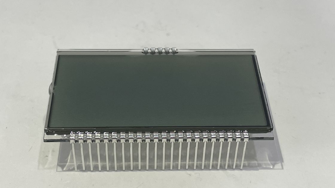 Pantalla LCD HTN personalizada de alta calidad de ocho formas monocromática de 7 segmentos pantalla gráfica LCD para instrumentos de motocicletas