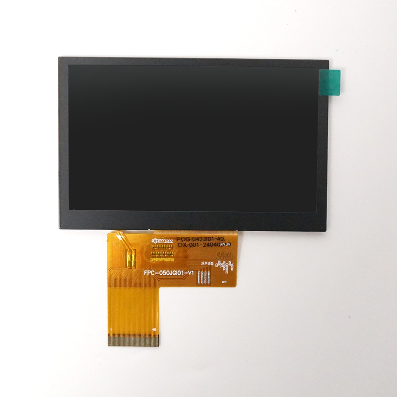 Panel LCD TFT 800x480 personalizado para paneles de control industrial Pantalla LCD TFT de ángulo de visión amplio LCD TFT de 7 pulgadas