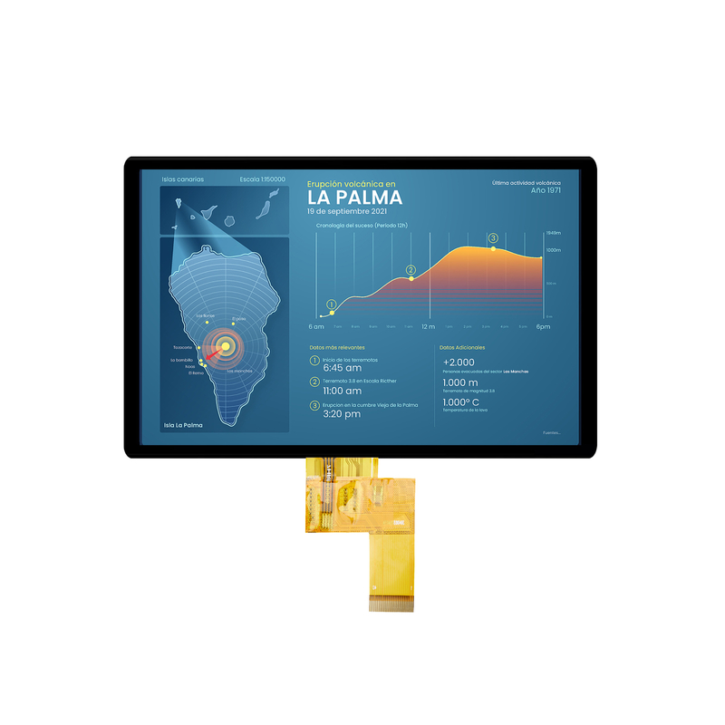 Módulo TFT personalizado Panel LCD TFT IPS/VA de alto brillo con CTP/RTP para dispositivos médicos