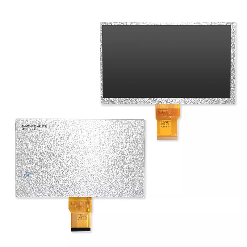 Módulo de pantalla TFT personalizado con interfaz táctil RGB/LVDS Panel LCD de 7 pulgadas Soporte OEM ODM Pantalla de 7 pulgadas